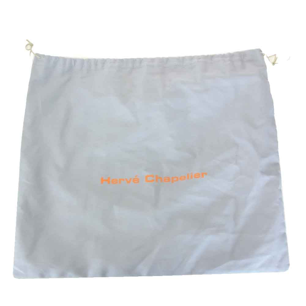 Herve Chapelier エルベ・シャプリエ 701GP リュクス 舟型 トート S マスティック×ミョゾティス チャコール系 ライトブルー系【新古品】【未使用】【中古】