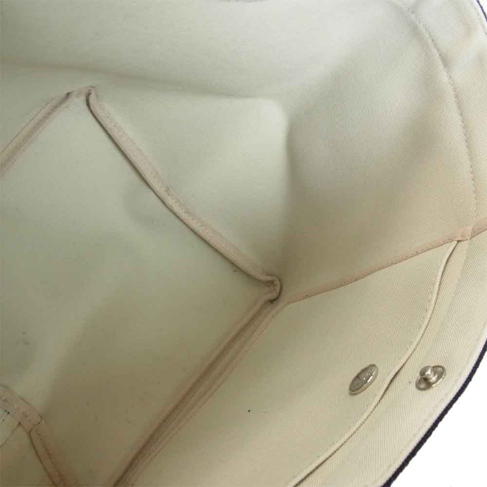 Herve Chapelier エルベ・シャプリエ 707GP リュクス 舟型 トート M ノワール×ノワール ブラック系【新古品】【未使用】【中古】