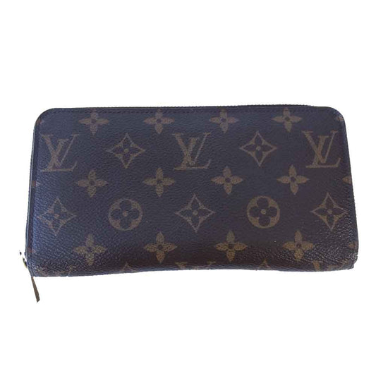 LOUIS VUITTON ルイ・ヴィトン M42616 モノグラム ジッピーウォレット ブラウン系【中古】