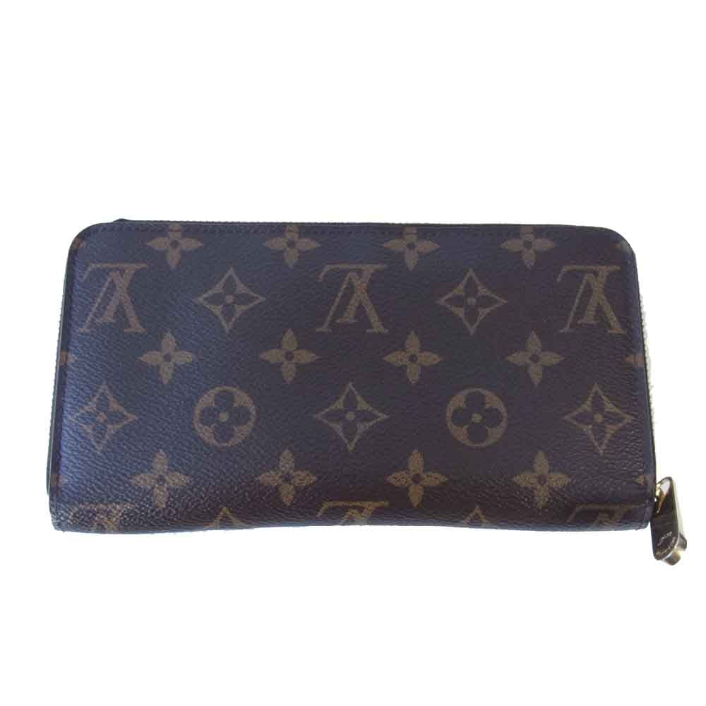 LOUIS VUITTON ルイ・ヴィトン M42616 モノグラム ジッピーウォレット ブラウン系【中古】