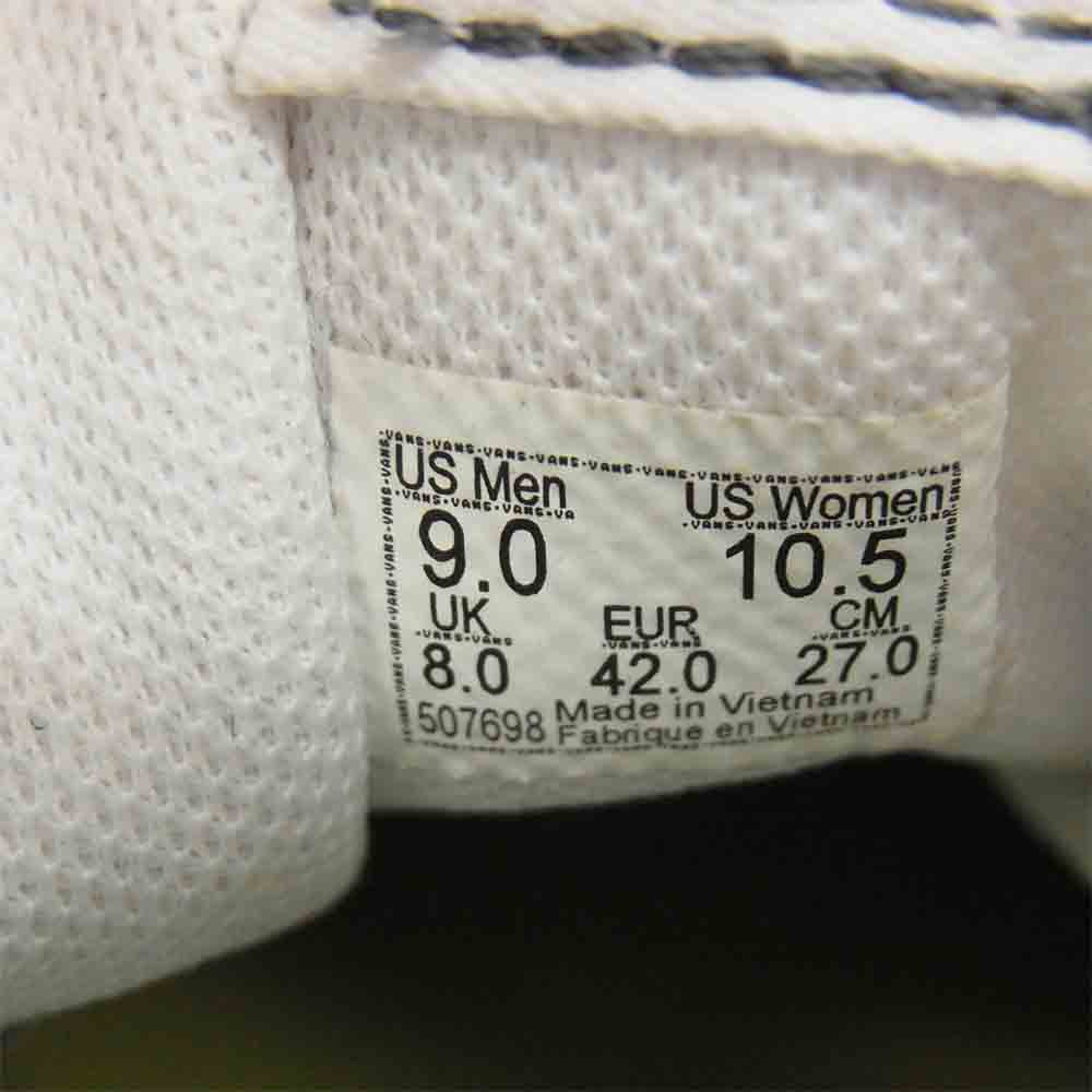 VANS バンズ VN0A4V9XYB2 SK8-HI GORE-TEX スケートハイゴアテックス ホワイト系 27.0【中古】