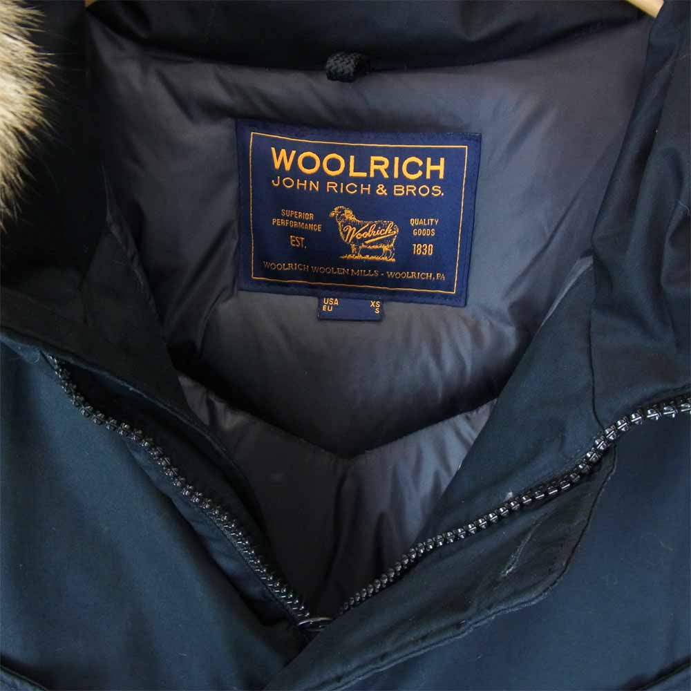WOOLRICH ウールリッチ WOCPS2724D Laminated Cotton Parka ラミネーテッドコットンパーカー ブラック系 S【中古】