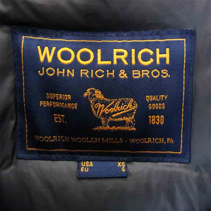 WOOLRICH ウールリッチ WOCPS2724D Laminated Cotton Parka ラミネーテッドコットンパーカー ブラック系 S【中古】