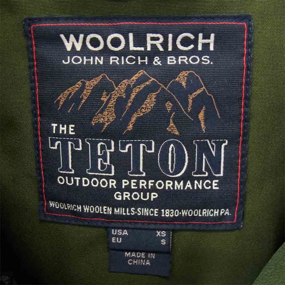 WOOLRICH ウールリッチ WOCPS2461 GTX MOUNTAIN PARKA ゴアテックス マウンテンパーカー カーキ系 S【中古】