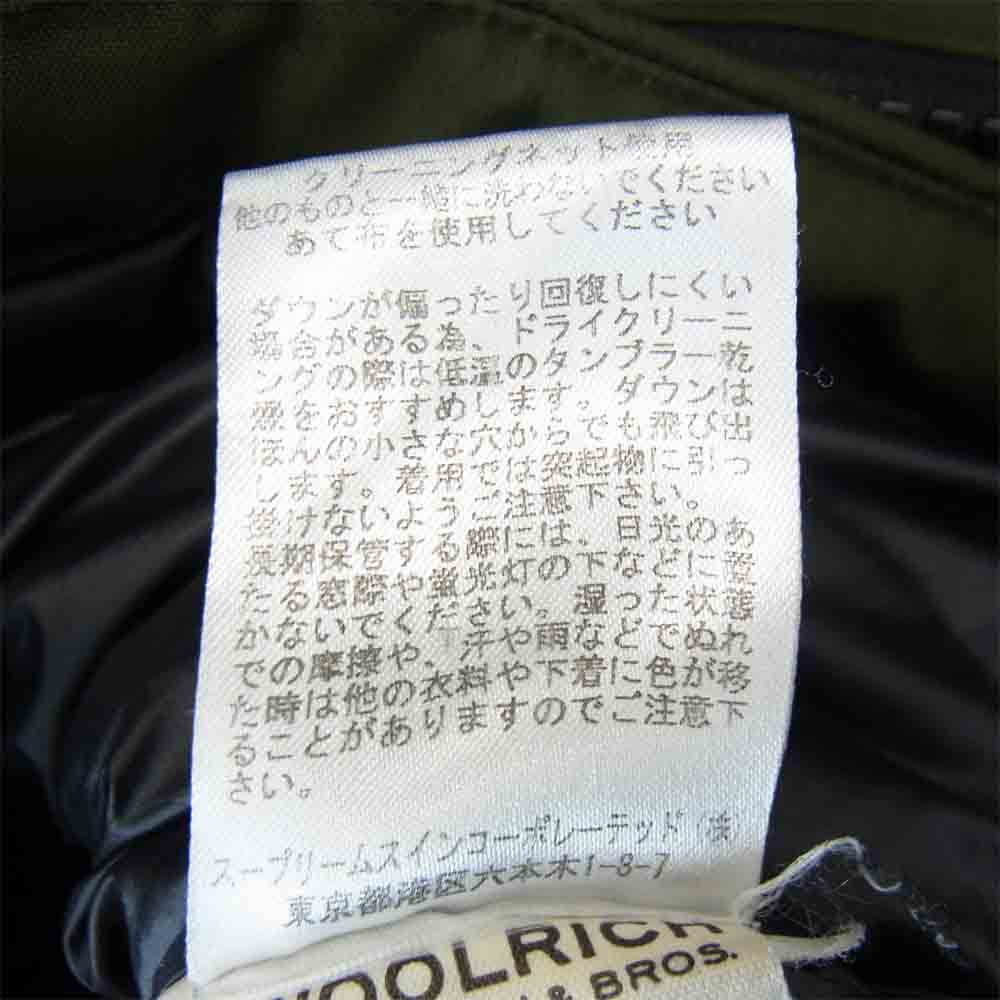 WOOLRICH ウールリッチ WOCPS2461 GTX MOUNTAIN PARKA ゴアテックス マウンテンパーカー カーキ系 S【中古】
