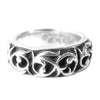CHROME HEARTS クロムハーツ（原本無） ETRNITY VINE BAND エタニティ ヴァイン バンド リング シルバー系 16【中古】