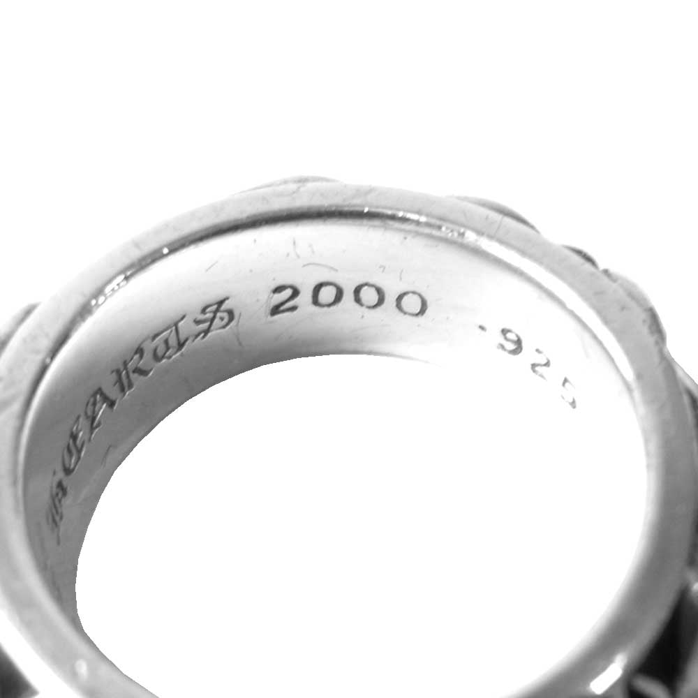 CHROME HEARTS クロムハーツ（原本無） ETRNITY VINE BAND エタニティ ヴァイン バンド リング シルバー系 16【中古】