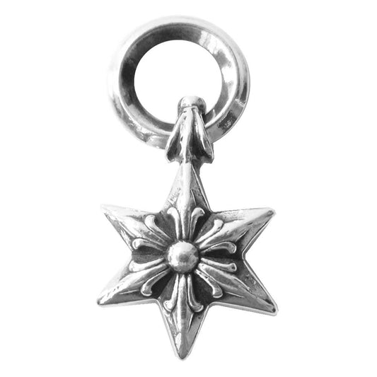 CHROME HEARTS クロムハーツ（原本有） STAR CHARM 6ポイント スター チャーム シルバー系【中古】