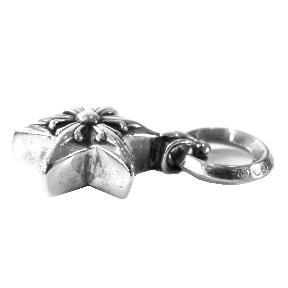 CHROME HEARTS クロムハーツ（原本有） STAR CHARM 6ポイント スター チャーム シルバー系【中古】