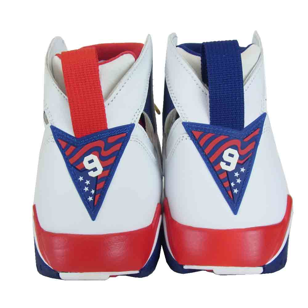 NIKE AIR JORDAN ナイキ ジョーダン 304775-123  7 RETRO レトロ OLYMPIC ALTERNATE オリンピック オルタネイト スニーカー ホワイト系 28.0【極上美品】【中古】