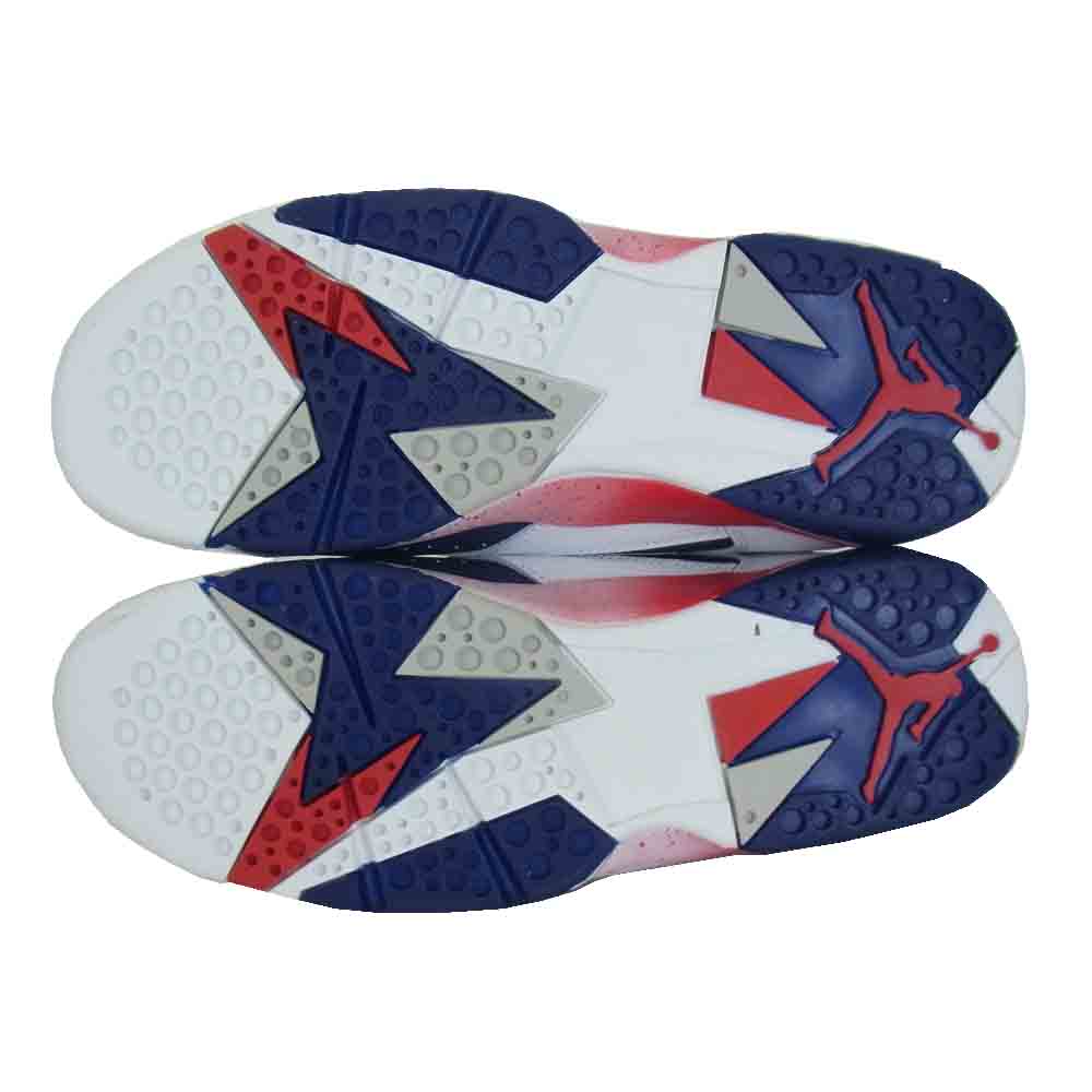 NIKE AIR JORDAN ナイキ ジョーダン 304775-123  7 RETRO レトロ OLYMPIC ALTERNATE オリンピック オルタネイト スニーカー ホワイト系 28.0【極上美品】【中古】