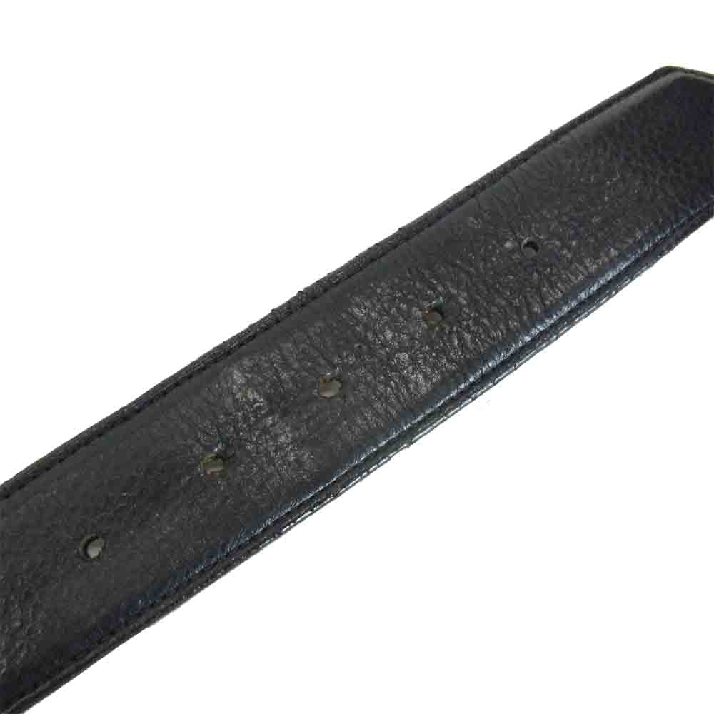CHROME HEARTS クロムハーツ（原本無） ケルティックローラー ベルト ブラック系 34【中古】