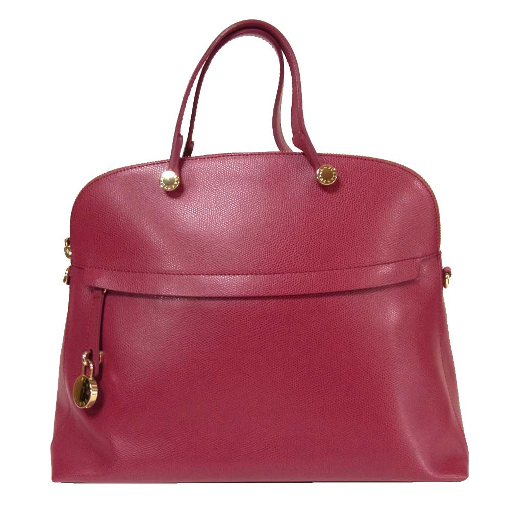 Furla フルラ G5999 パイパー 2WAY ハンドバッグ ショルダーバッグ レザー ピンク系【中古】