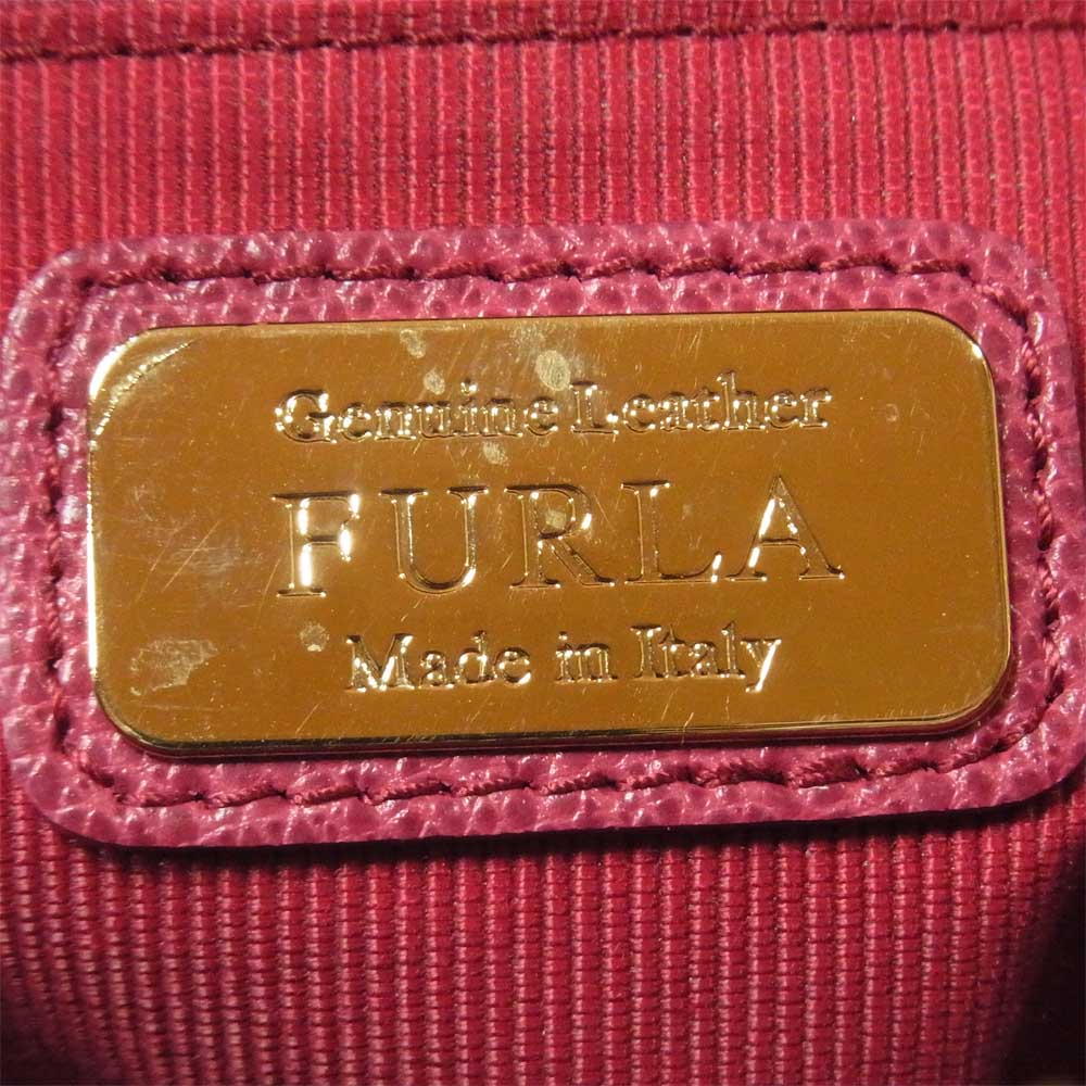 Furla フルラ G5999 パイパー 2WAY ハンドバッグ ショルダーバッグ レザー ピンク系【中古】