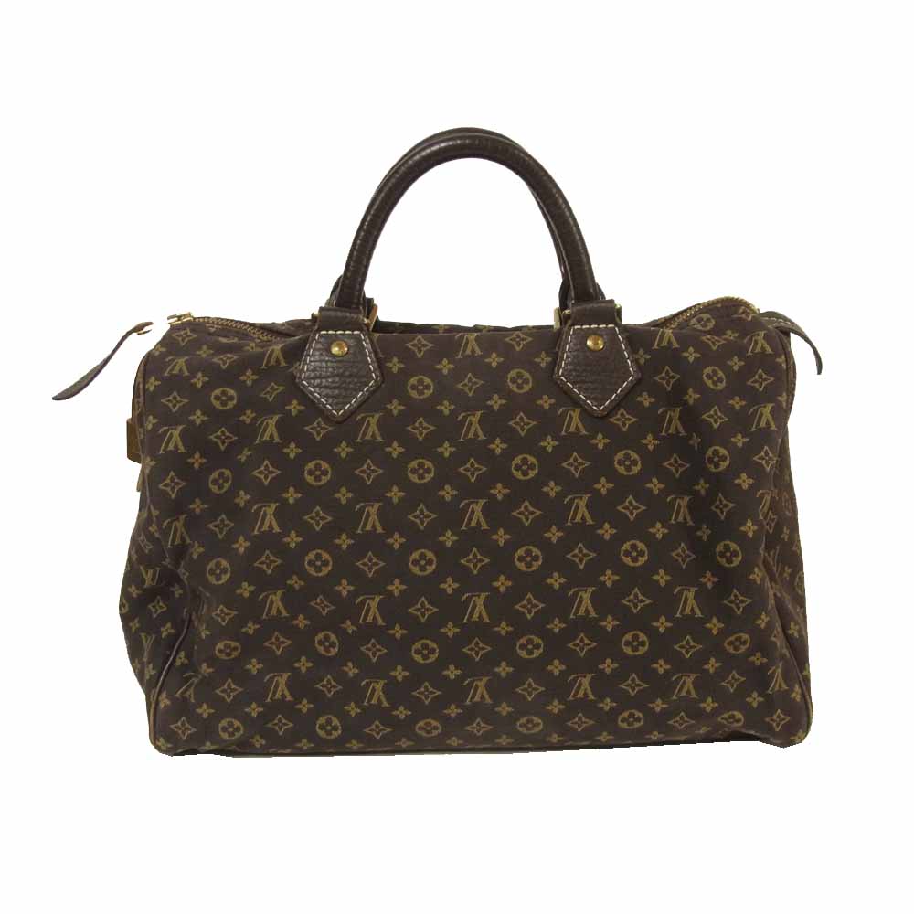LOUIS VUITTON ルイ・ヴィトン M95224 モノグラム ミニラン スピーディ 30 ハンドバッグ ブラウン系【中古】