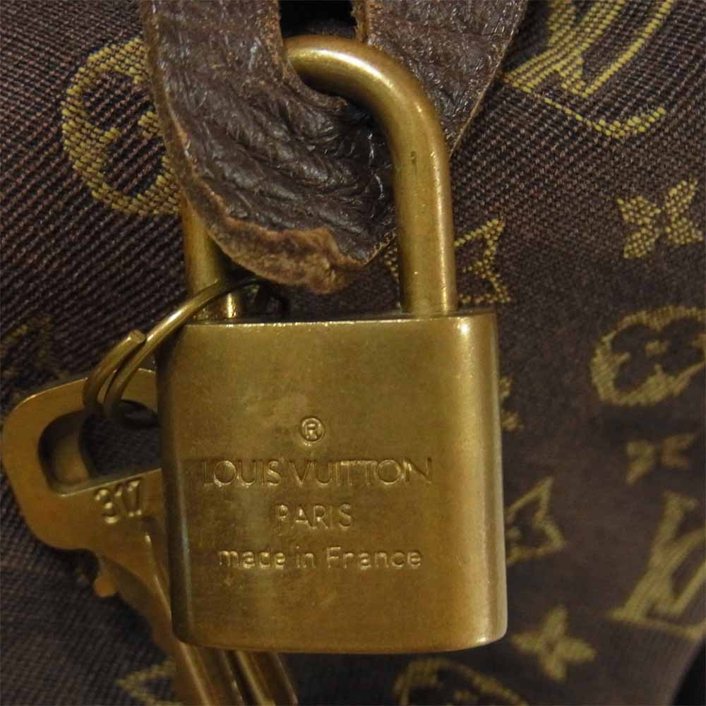LOUIS VUITTON ルイ・ヴィトン M95224 モノグラム ミニラン スピーディ 30 ハンドバッグ ブラウン系【中古】