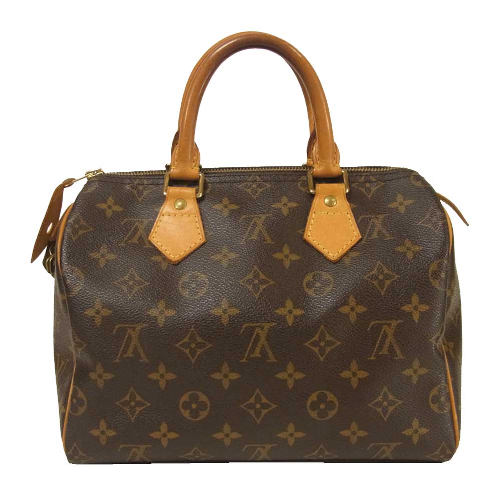 LOUIS VUITTON ルイ・ヴィトン モノグラム スピーディ25 ハンドバッグ ブラウン系【中古】