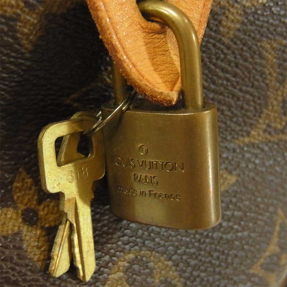 LOUIS VUITTON ルイ・ヴィトン モノグラム スピーディ25 ハンドバッグ ブラウン系【中古】