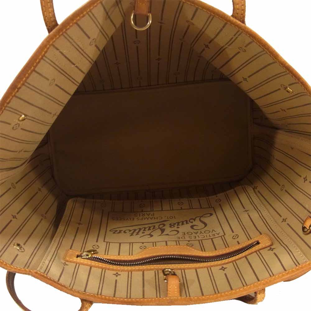 LOUIS VUITTON ルイ・ヴィトン M40156 モノグラム ネヴァーフル MM バッグ ブラウン系【中古】