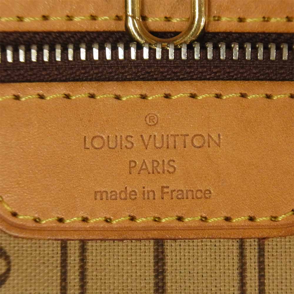 LOUIS VUITTON ルイ・ヴィトン M40156 モノグラム ネヴァーフル MM バッグ ブラウン系【中古】