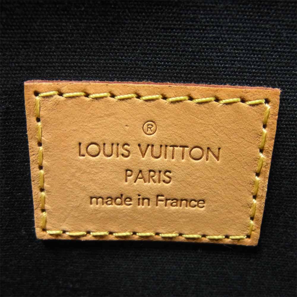 LOUIS VUITTON ルイ・ヴィトン M93673 ベルヴュー GM ヴェルニ ブルーニュイ バッグ グリーン系【中古】