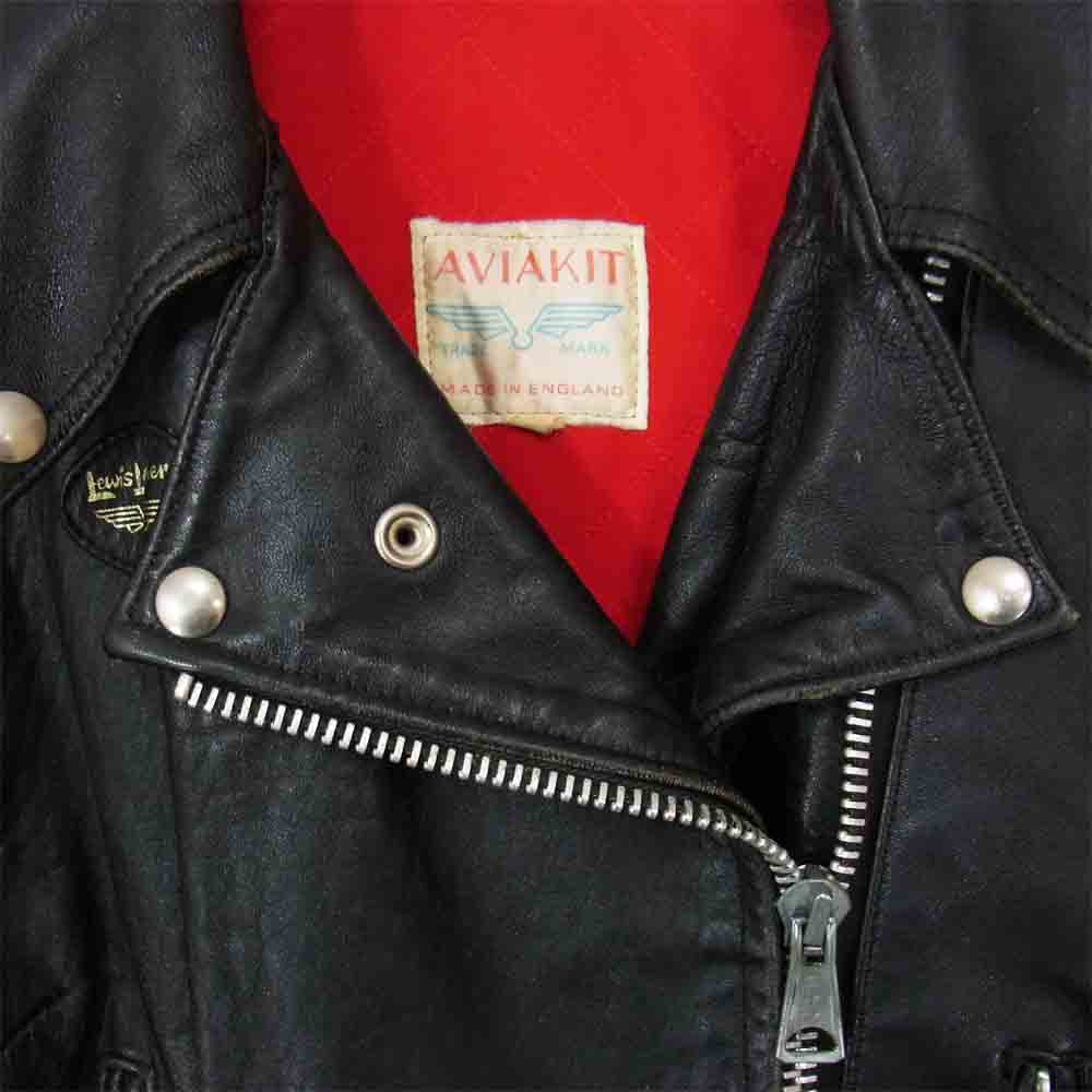 Lewis Leathers ルイスレザー ダブル ライダース ブラック系 36【中古】