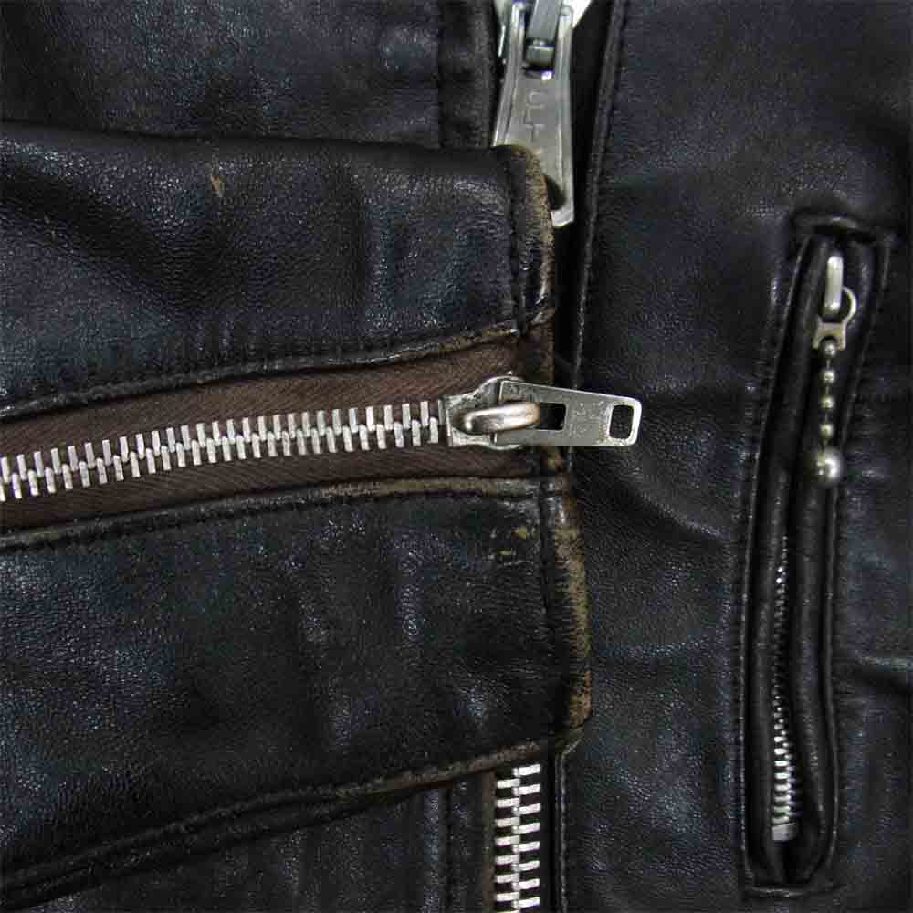 Lewis Leathers ルイスレザー ダブル ライダース ブラック系 36【中古】