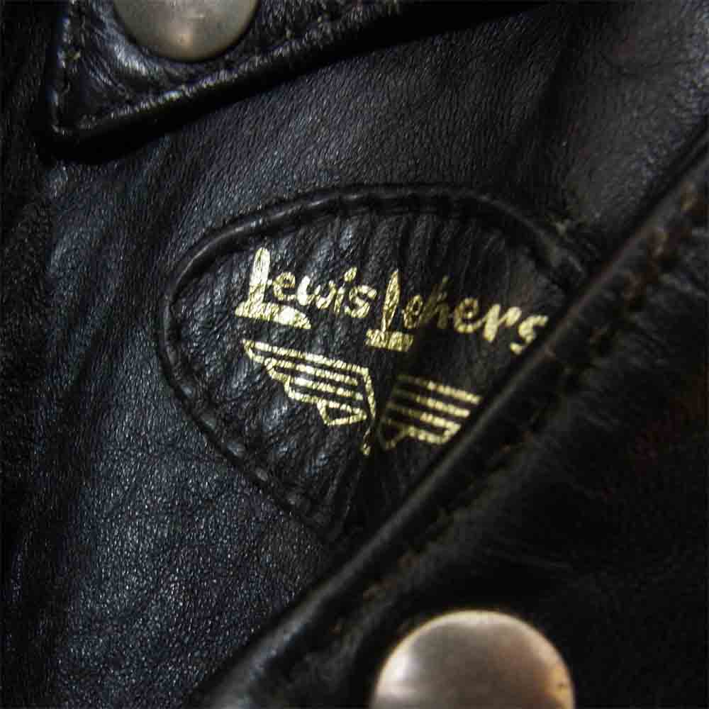Lewis Leathers ルイスレザー ダブル ライダース ブラック系 36【中古】