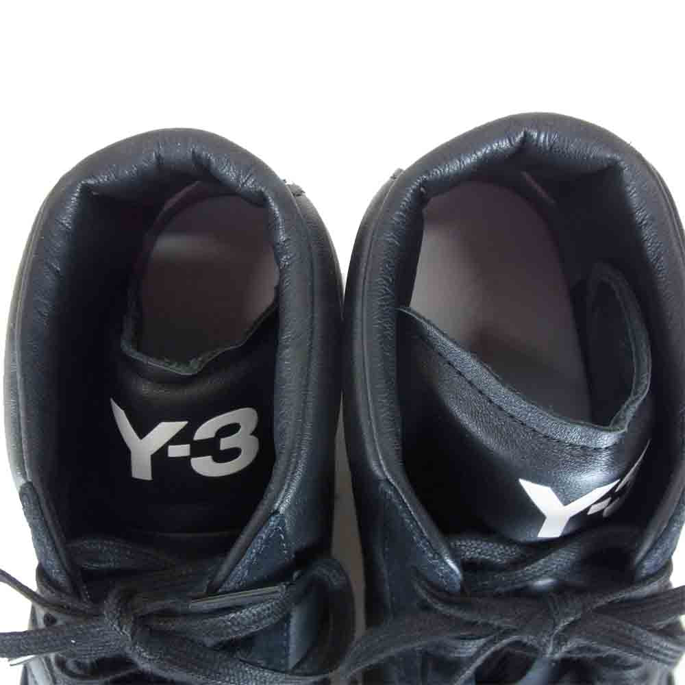 Yohji Yamamoto ヨウジヤマモト H02576 Y-3 YOHJI PRO ワイスリー ヨウジ プロ ハイカット スニーカー ブラック系 ホワイト系 US9【新古品】【未使用】【中古】