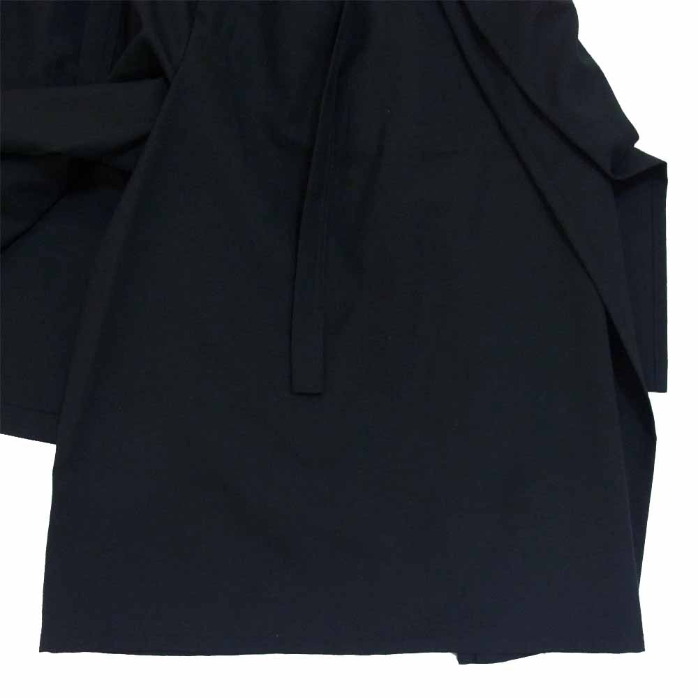 Yohji Yamamoto ヨウジヤマモト GroundY GA-P16-100 T/W Gabardine Round and Round Skirt Pants TWギャバジン スカート パンツ ブラック系 3【新古品】【未使用】【中古】