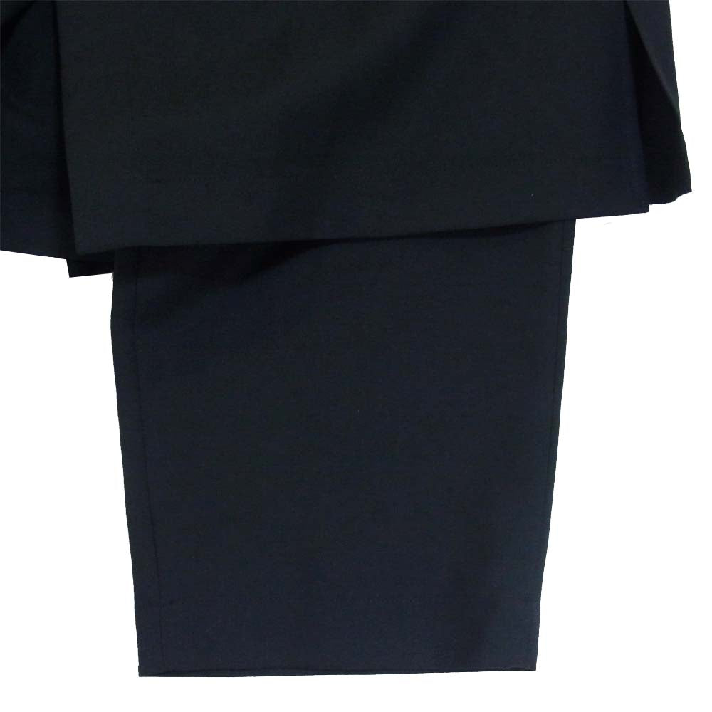 Yohji Yamamoto ヨウジヤマモト GroundY 20AW GR-P22-100 T/W Gabardine Tape Wrap Pants TWギャバジン ラップパンツ ブラック系 3【新古品】【未使用】【中古】