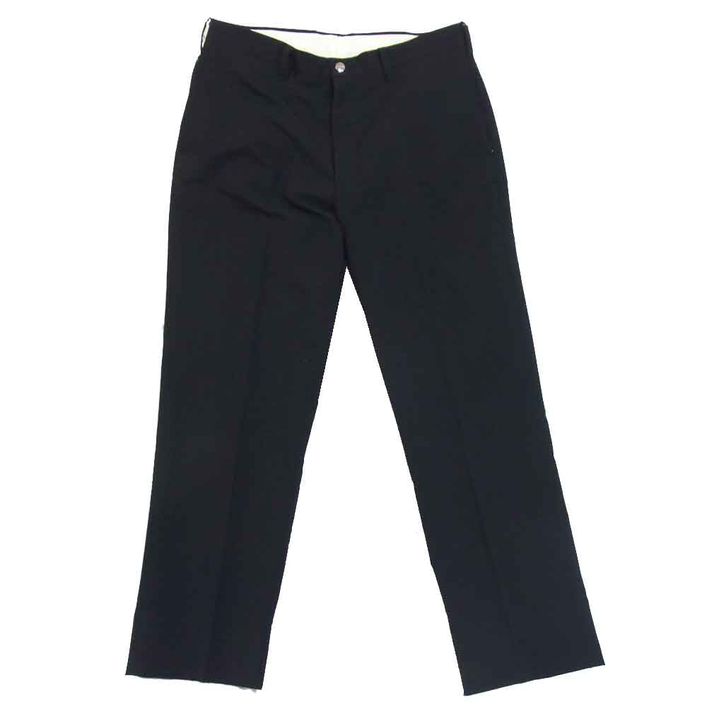 マシス スラックス チノパンツ ウール 日本製 チノ パンツ ブラック系 M【中古】