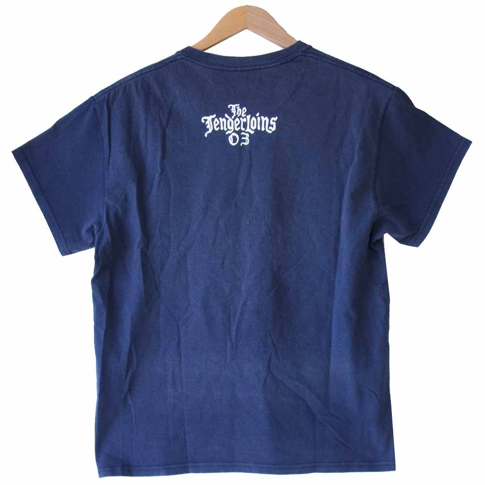 TENDERLOIN テンダーロイン T-TEE ALTERNATIVE オルタナティブ Tシャツ ネイビー系 M【中古】