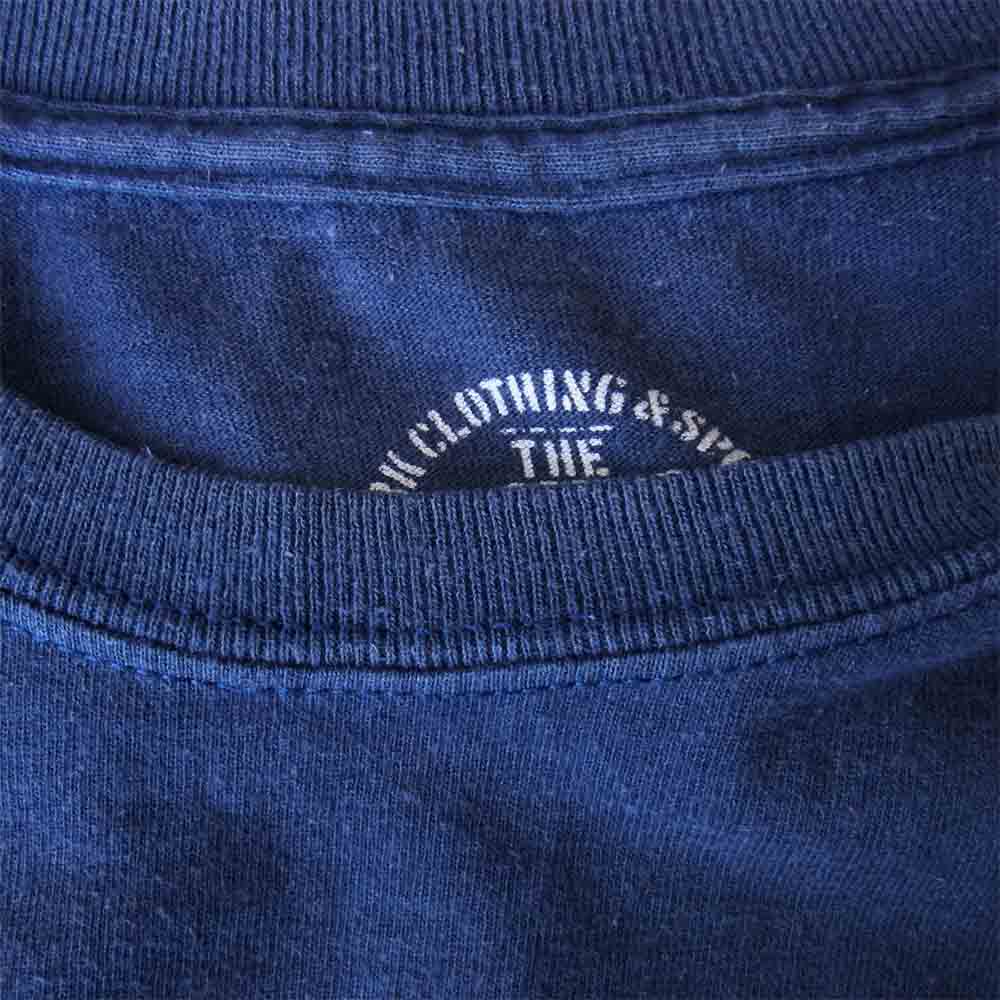 TENDERLOIN テンダーロイン T-TEE ALTERNATIVE オルタナティブ Tシャツ ネイビー系 M【中古】