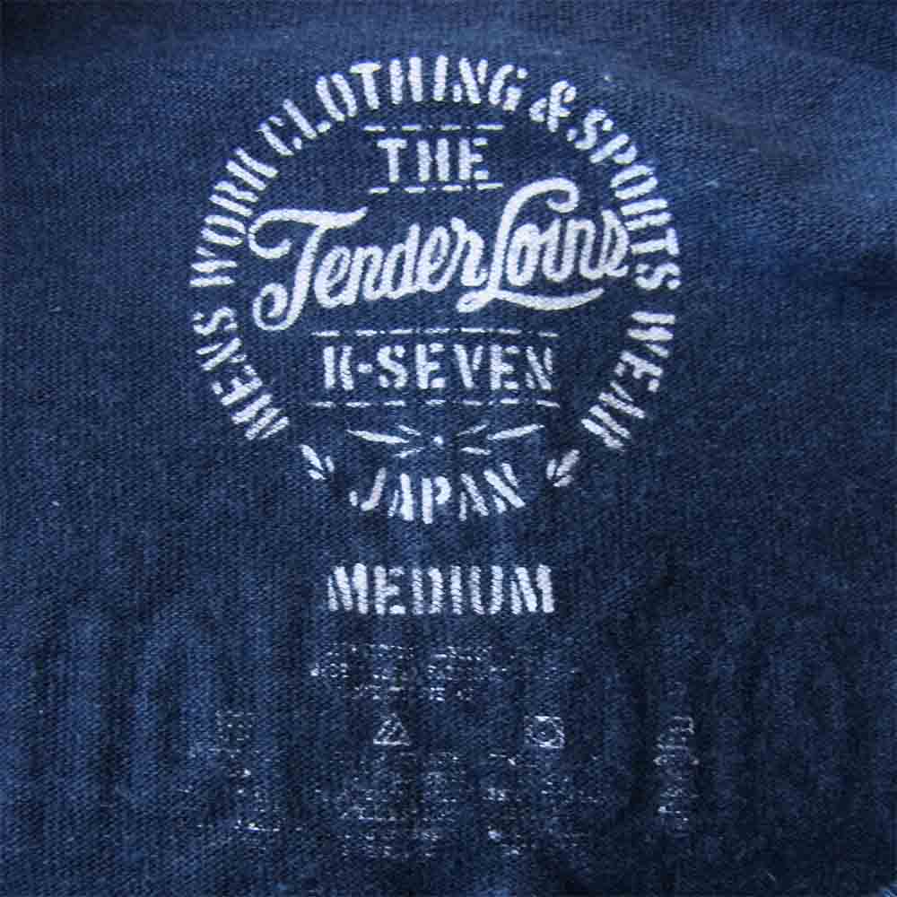 TENDERLOIN テンダーロイン 15SS T-TEE ALTERNATIVE オルタナティブ Tシャツ ネイビー系 M【中古】