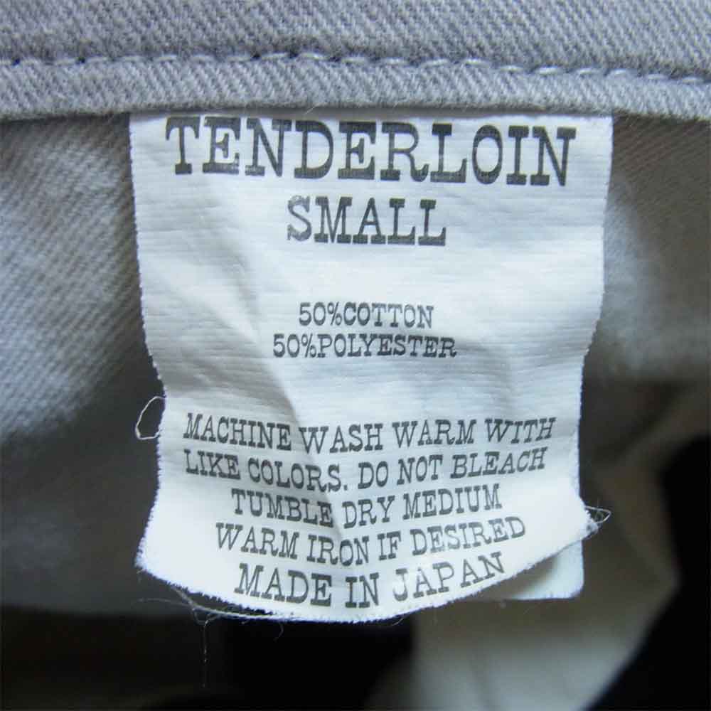 TENDERLOIN テンダーロイン T-BDP COTTON パンツ 日本製 コットン ポリエステル ブラック系 S【中古】