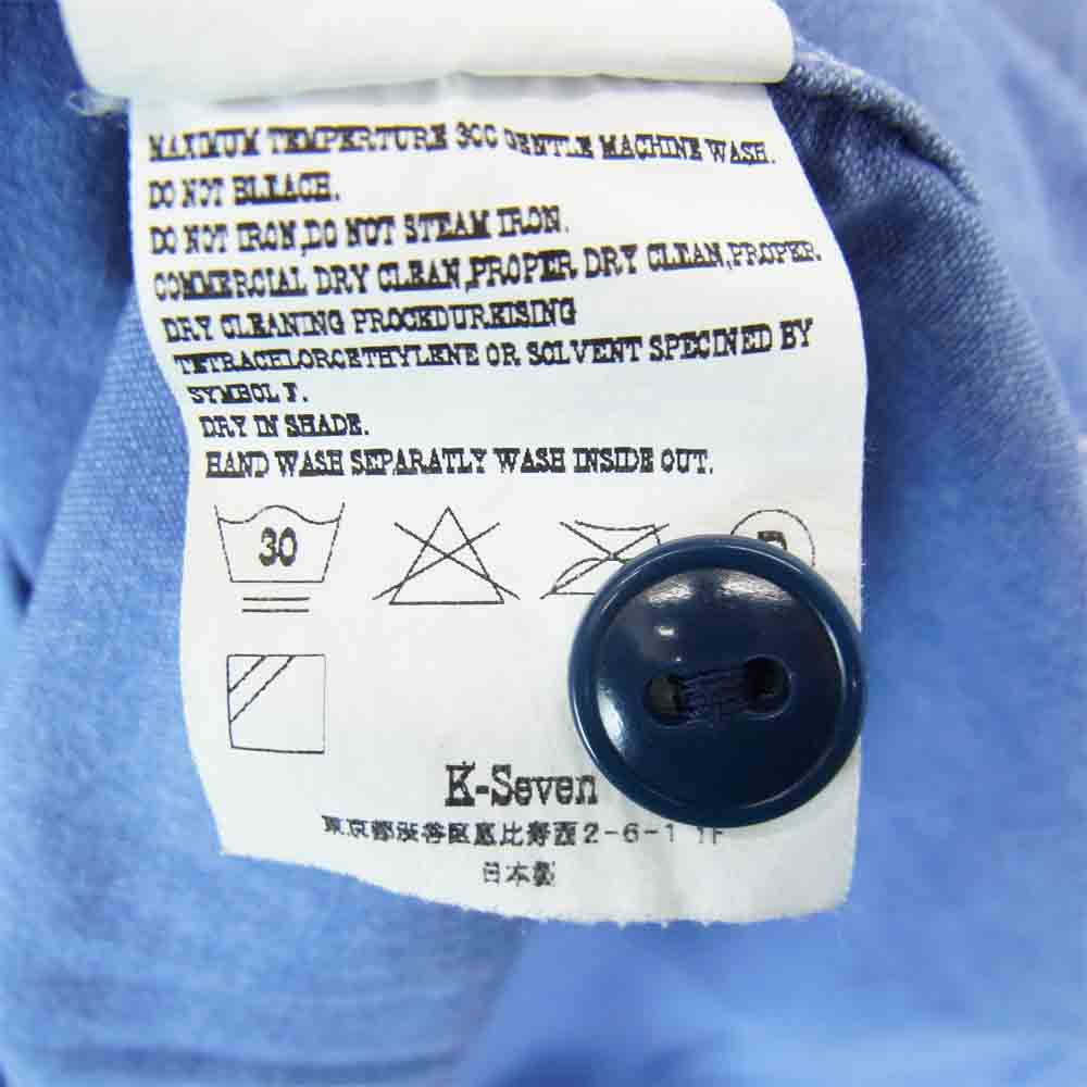 TENDERLOIN テンダーロイン T-CHAMBRAY SHT シャンブレー シャツ ライトブルー系 M【中古】