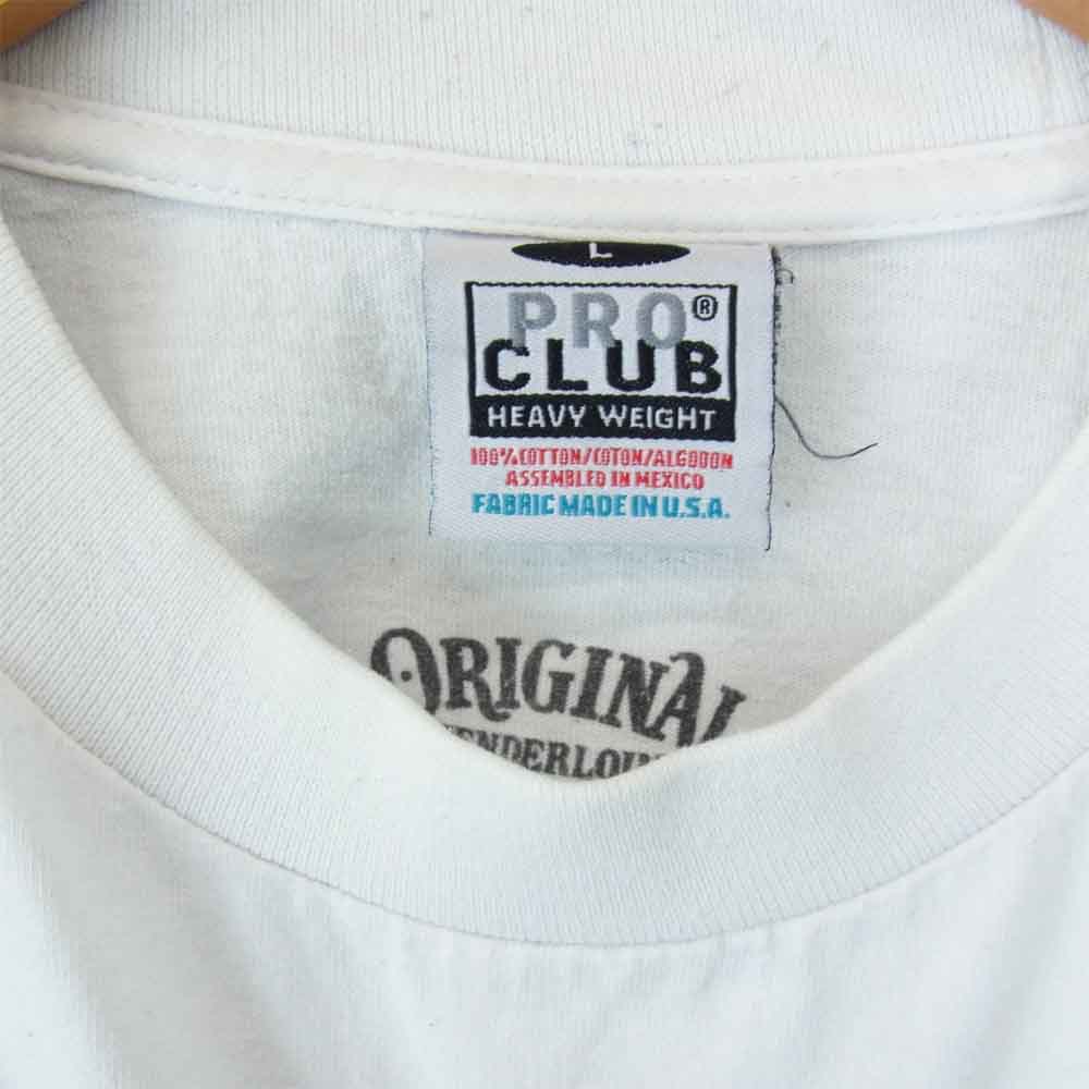 TENDERLOIN テンダーロイン 17AW T-TEE L/S BS ボルネオスカル ロンＴ ホワイト系 ブラック系 L【中古】