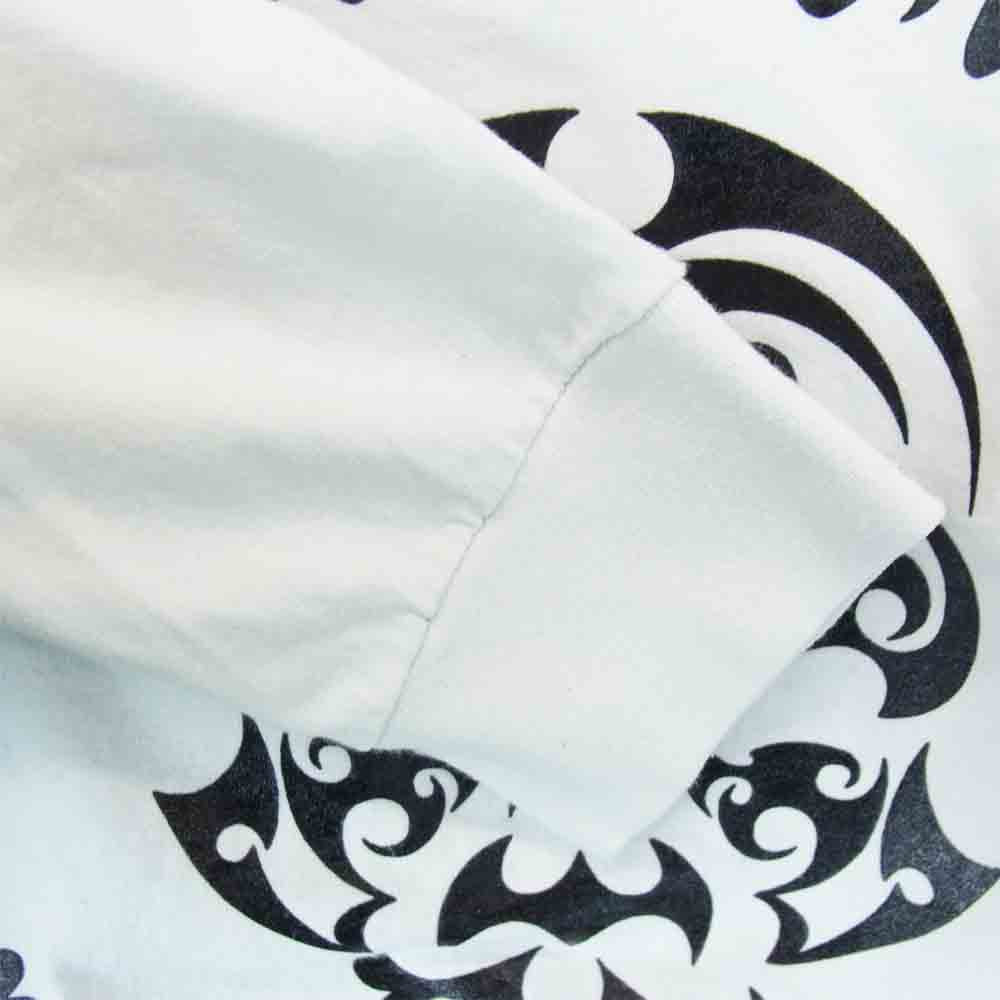 TENDERLOIN テンダーロイン 17AW T-TEE L/S BS ボルネオスカル ロンＴ ホワイト系 ブラック系 L【中古】