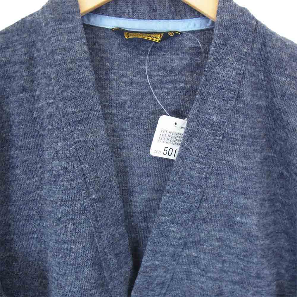 TENDERLOIN テンダーロイン T-RANK KNIT カーディガン ネイビー系 グレー系 M【中古】