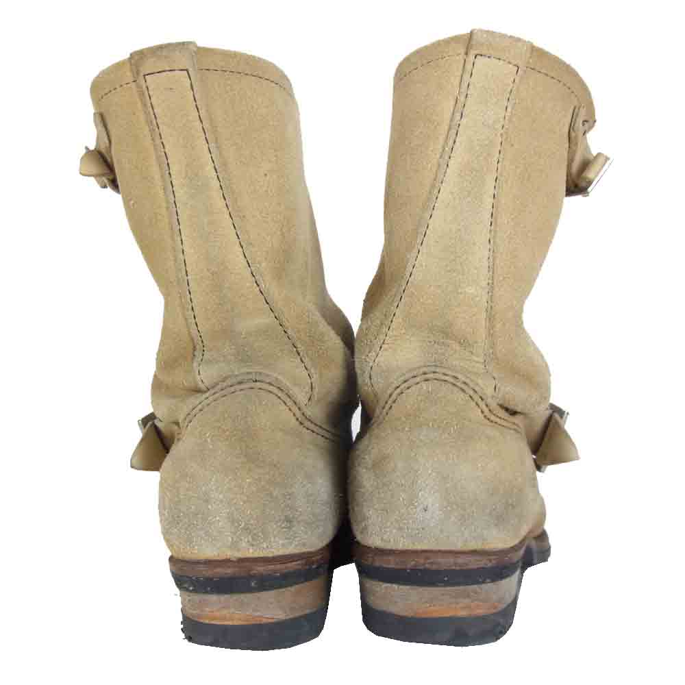 RED WING レッドウィング 8268 スエードエンジニアブーツ ベージュ系 US10【中古】