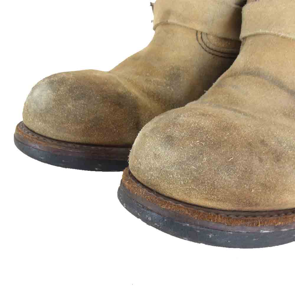 RED WING レッドウィング 8268 スエードエンジニアブーツ ベージュ系 US10【中古】