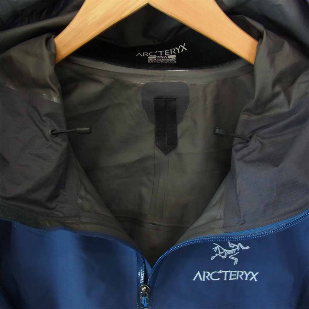 ARC'TERYX アークテリクス 10968-105270 BETA SL JACKET GORE-TEX べータ ゴアテックス ナイロン ジャケット ネイビー系 M【中古】