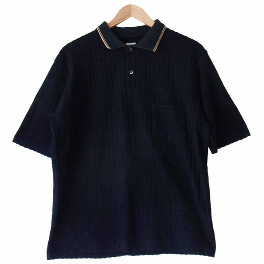 TENDERLOIN テンダーロイン T-POLO P ポロシャツ ピケ ブラック系 L【中古】