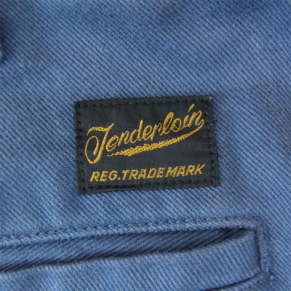 TENDERLOIN テンダーロイン T-BDP T/C SHORTS コットンショーツ ブルー M【中古】