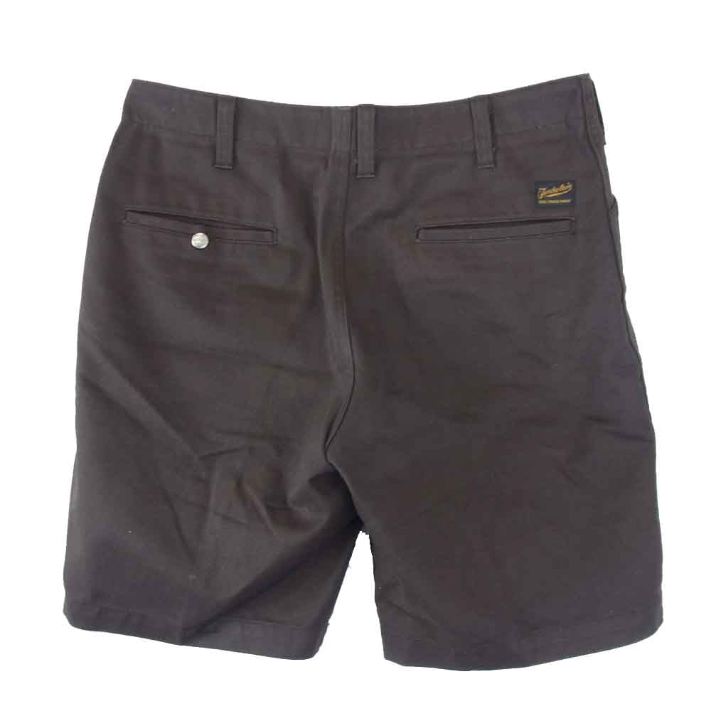 TENDERLOIN テンダーロイン T-BDP T/C SHORTS コットンショーツ ブラウン ダークブラウン系 M【中古】
