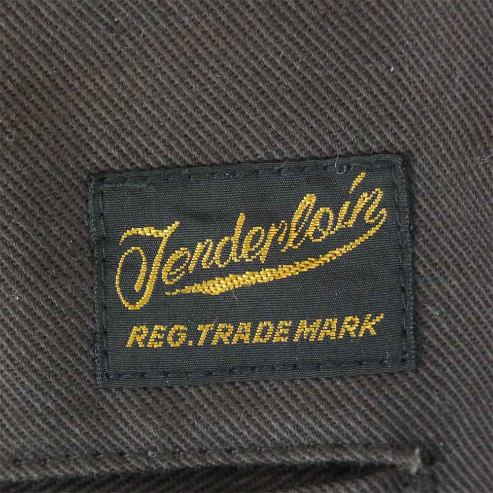TENDERLOIN テンダーロイン T-BDP T/C SHORTS コットンショーツ ブラウン ダークブラウン系 M【中古】