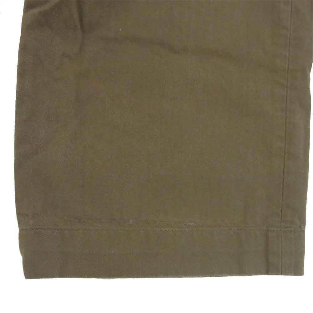 BUTCHER PRODUCTS ブッチャープロダクツ チノパンツ ワイドトラウザー パンツ カーキ系 34【中古】