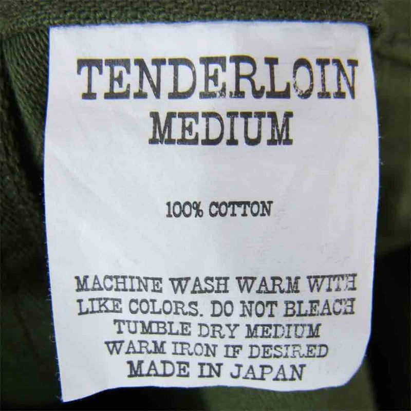 TENDERLOIN テンダーロイン T-ARMY SHORTS F アーミ―ショーツ ベイカー ショートパンツ カーキ系 M【中古】