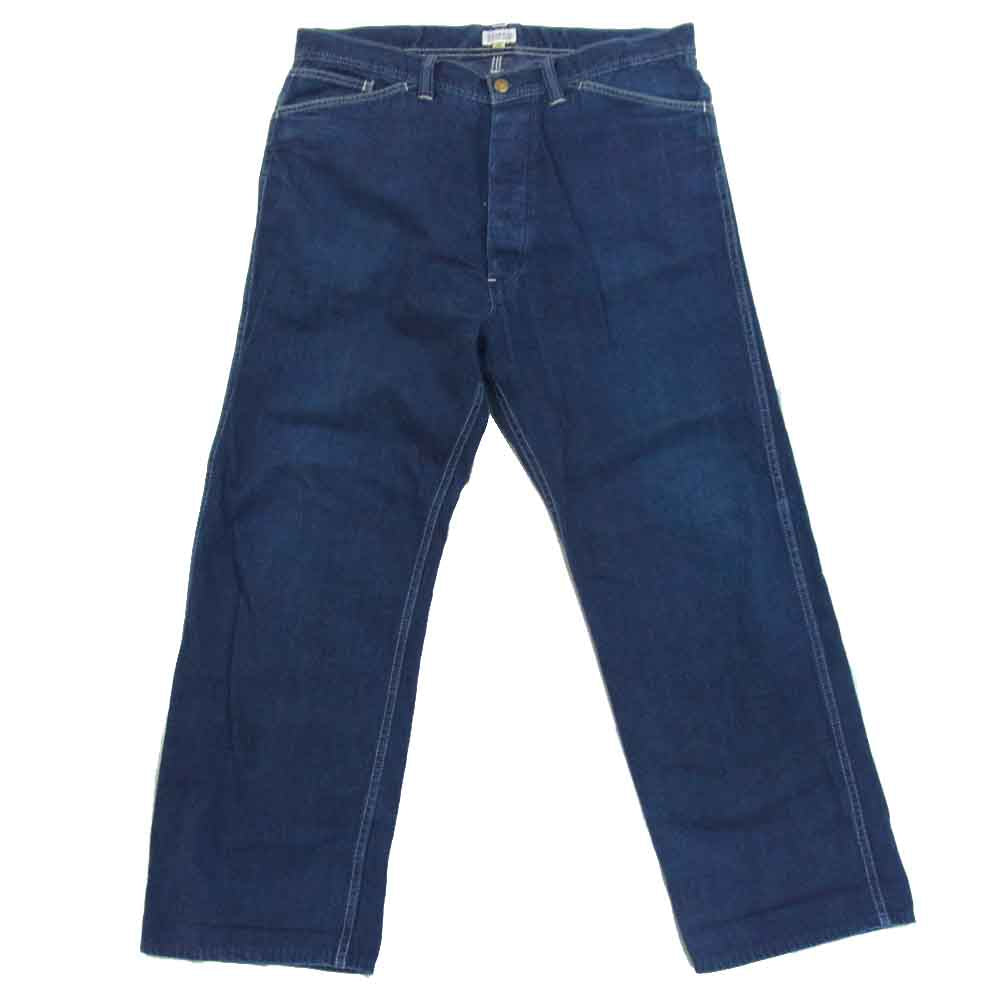 AT LAST アットラスト PAINTER PANT DENIM デニムパンツ デニム パンツ インディゴブルー系 36【中古】